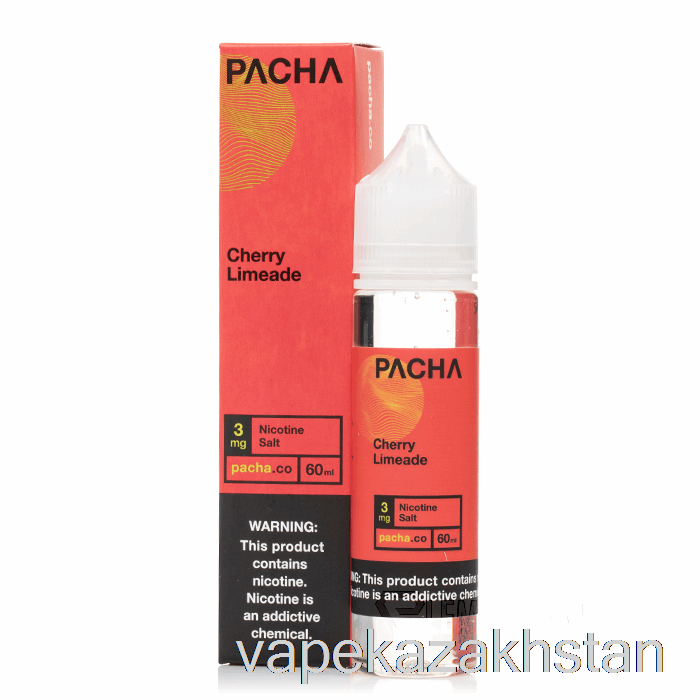 Vape Disposable Cherry Limeade - Pacha - 60mL 0mg